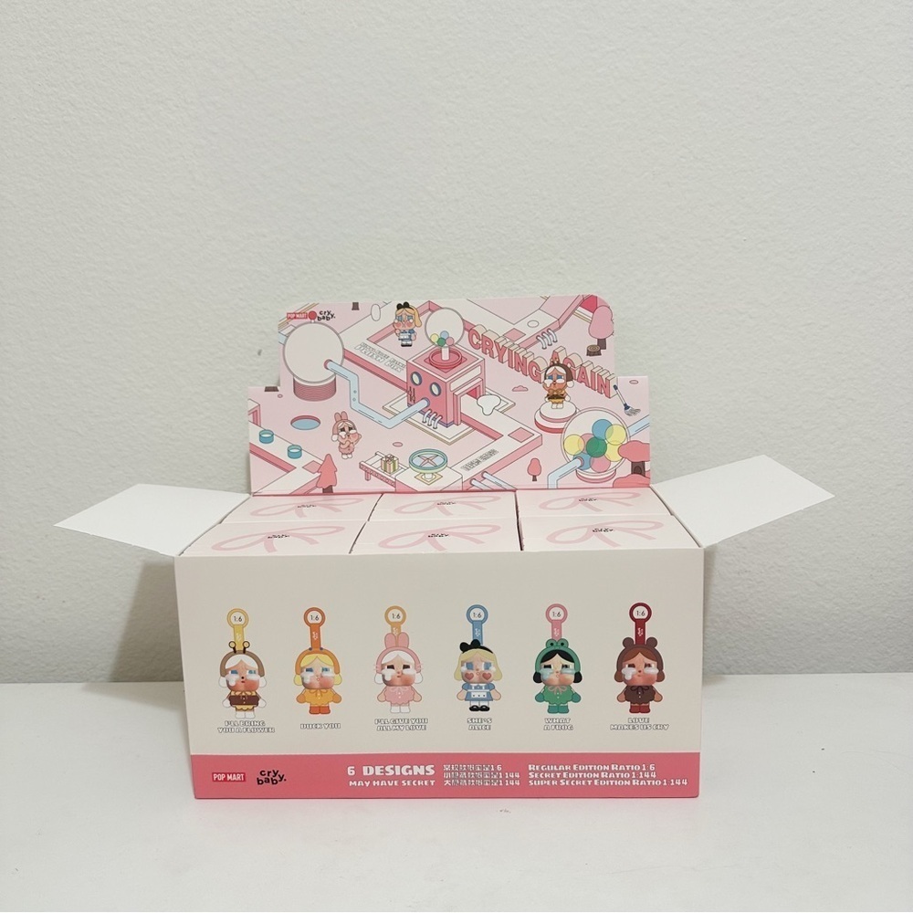 Pop Mart Crybaby Crying Again Blind Box NIB - Picture 8 of 11